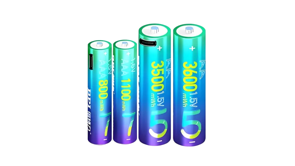 Baterias de lítio 1.5V para aplicações exigentes