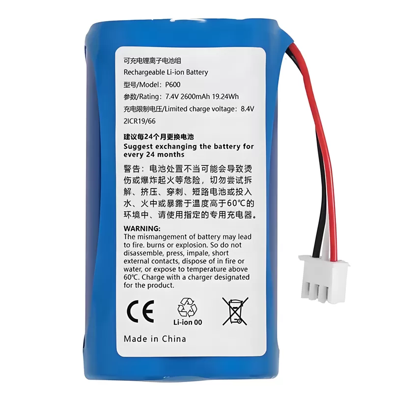 Pacotes de bateria cilíndrica