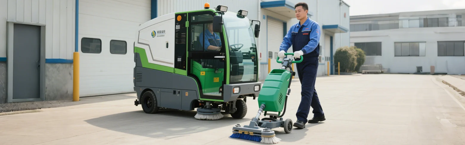 Características da bateria em veículos de limpeza industrial
