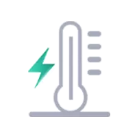 Eficiência de descarga de baixa temperatura